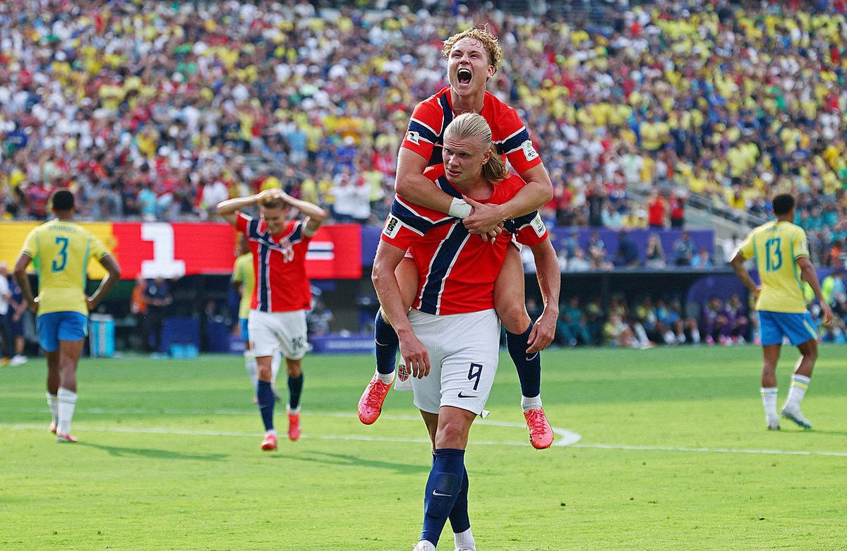 Haaland lập cú đúp, Na Uy thắng Brazil ở World Cup 2026