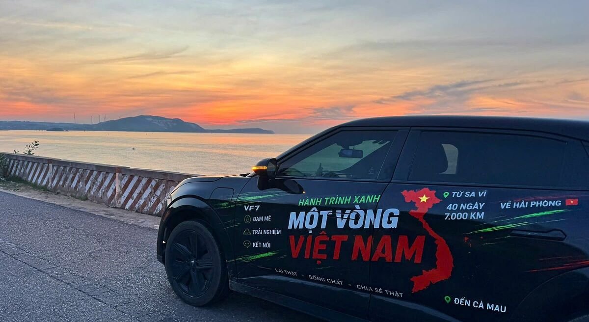 Một nữ phượt thủ và hành trình 40 ngày xuyên Việt cùng xe điện VinFast VF 7